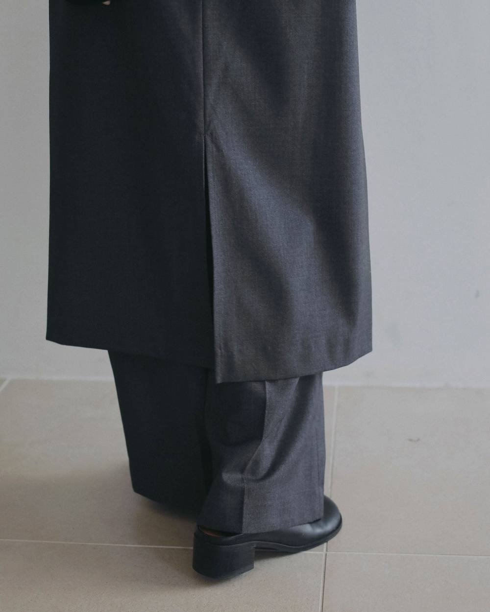 Wool Layered Pants Wool Layered Pants,ウール レイヤード パンツ,62620707,ボトム,パンツ,レイヤード,ànuke,アンヌーク,lifes,ライフズ,26ss,26fall,26aw