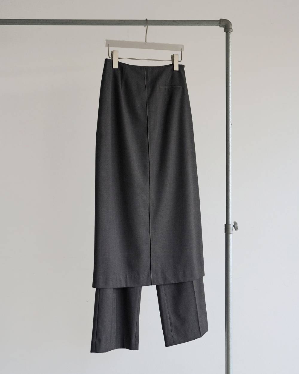 Wool Layered Pants Wool Layered Pants,ウール レイヤード パンツ,62620707,ボトム,パンツ,レイヤード,ànuke,アンヌーク,lifes,ライフズ,26ss,26fall,26aw