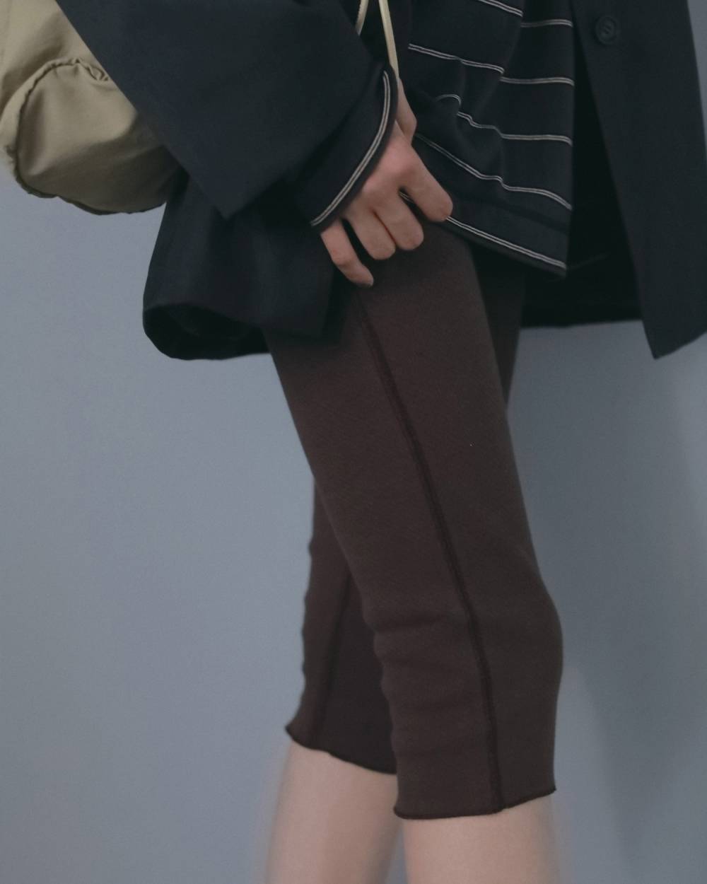Thermal Half Leggings Thermal Half Leggings,サーマル ハーフ レギンス,62620713,ボトム,パンツ,レギンス,ハーフ丈レギンス,ànuke,アンヌーク,lifes,ライフズ,26ss,26fall,26aw