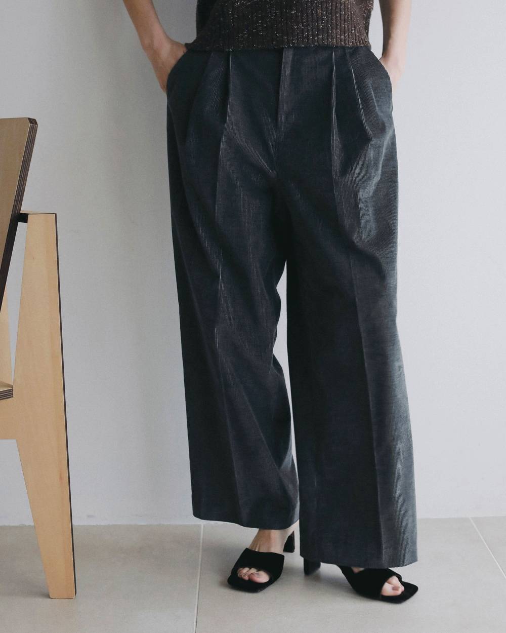 Corduroy Wide Pants Corduroy Wide Pants,コーデュロイ ワイド パンツ,62620714,ボトム,パンツ,コーデュロイ,ワイドパンツ,ànuke,アンヌーク,lifes,ライフズ,26ss,26fall,26aw