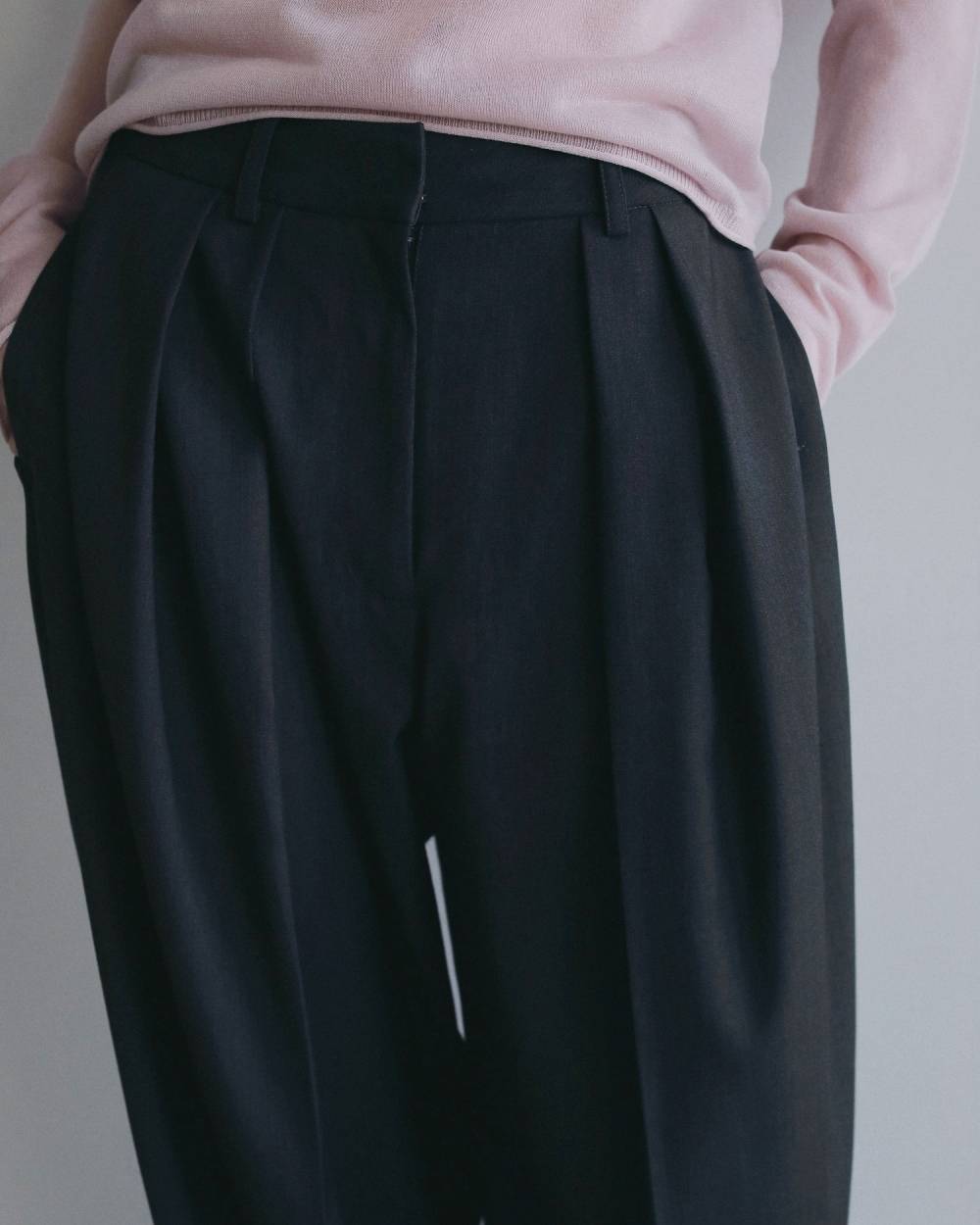 Hightwist Cocoon Pants Hightwist Cocoon Pants,ハイウエスト コクーン パンツ,62620716,ボトム,パンツ,コクーン,ワイドパンツ,ànuke,アンヌーク,lifes,ライフズ,26ss,26fall,26aw