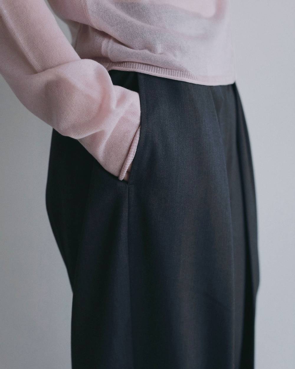 Hightwist Cocoon Pants Hightwist Cocoon Pants,ハイウエスト コクーン パンツ,62620716,ボトム,パンツ,コクーン,ワイドパンツ,ànuke,アンヌーク,lifes,ライフズ,26ss,26fall,26aw