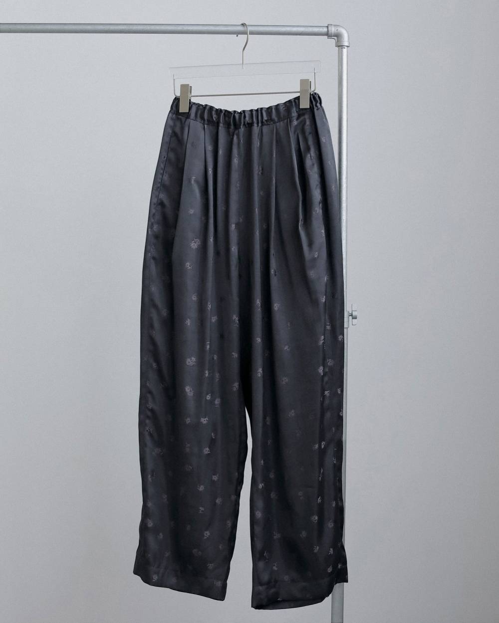 Flower Jacquard Roughpants Flower Jacquard Roughpants,フラワー ジャカード ラフパンツ,62620717,ボトム,花柄,パンツ,ワイドパンツ,ànuke,アンヌーク,lifes,ライフズ,26ss,26fall,26aw