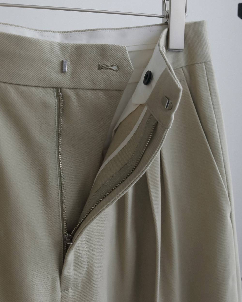 Peachtwill Tuck Pants Peachtwill Tuck Pants,ピーチツイル タック パンツ,62620719,ボトム,パンツ,タックパンツ,ワイドパンツ,ànuke,アンヌーク,lifes,ライフズ,26fall,26aw