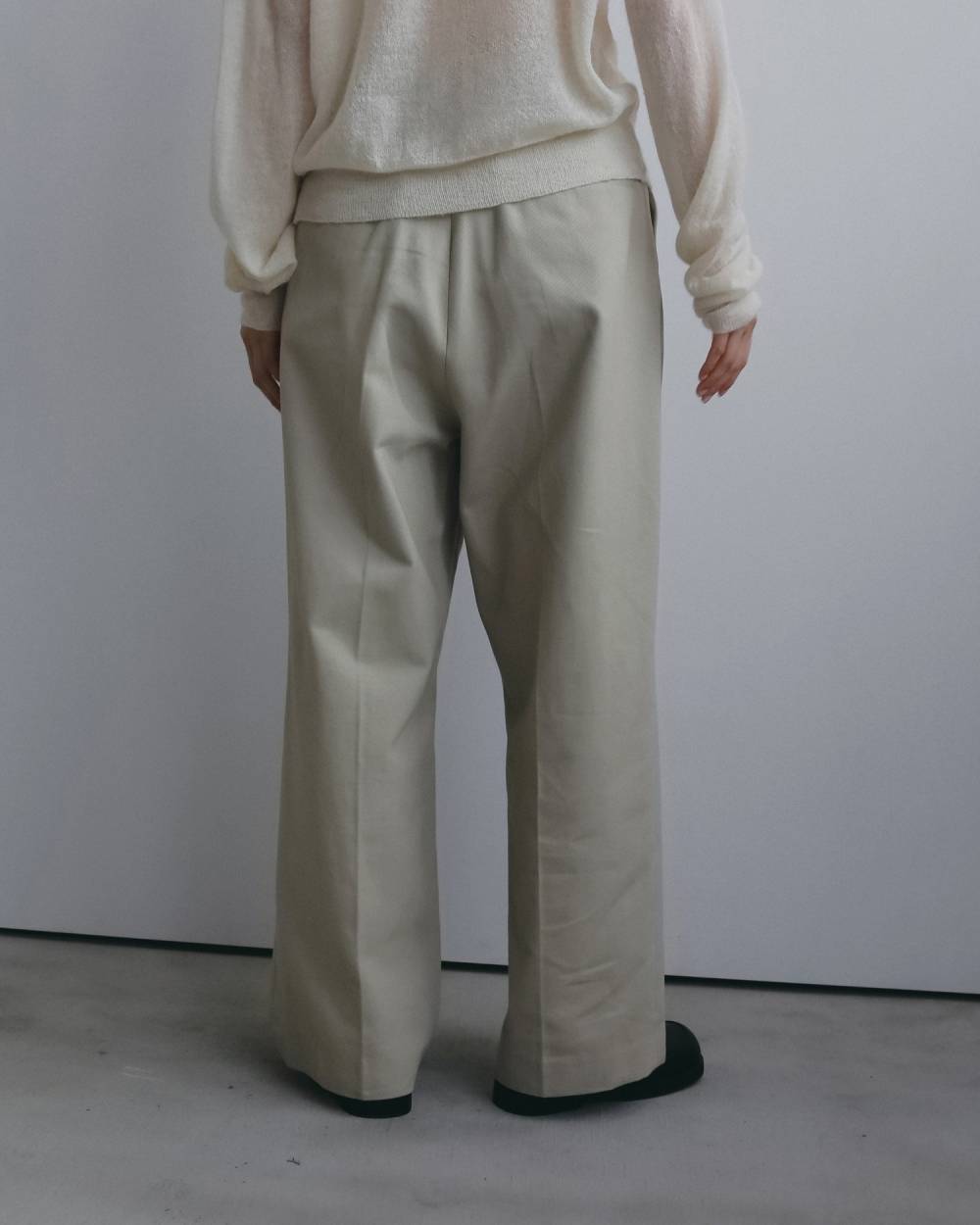 Peachtwill Tuck Pants Peachtwill Tuck Pants,ピーチツイル タック パンツ,62620719,ボトム,パンツ,タックパンツ,ワイドパンツ,ànuke,アンヌーク,lifes,ライフズ,26fall,26aw