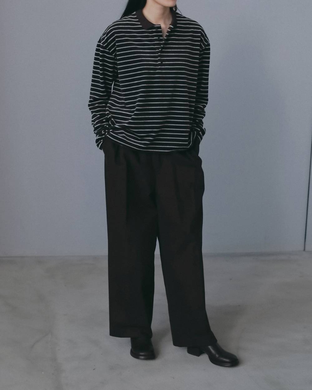 Peachtwill Tuck Pants Peachtwill Tuck Pants,ピーチツイル タック パンツ,62620719,ボトム,パンツ,タックパンツ,ワイドパンツ,ànuke,アンヌーク,lifes,ライフズ,26fall,26aw