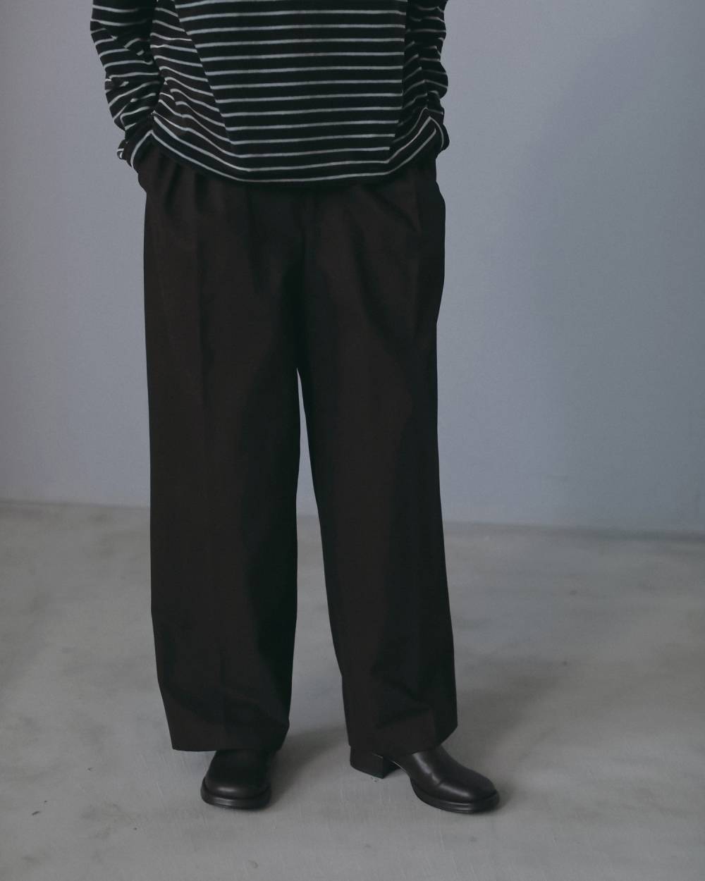Peachtwill Tuck Pants Peachtwill Tuck Pants,ピーチツイル タック パンツ,62620719,ボトム,パンツ,タックパンツ,ワイドパンツ,ànuke,アンヌーク,lifes,ライフズ,26fall,26aw