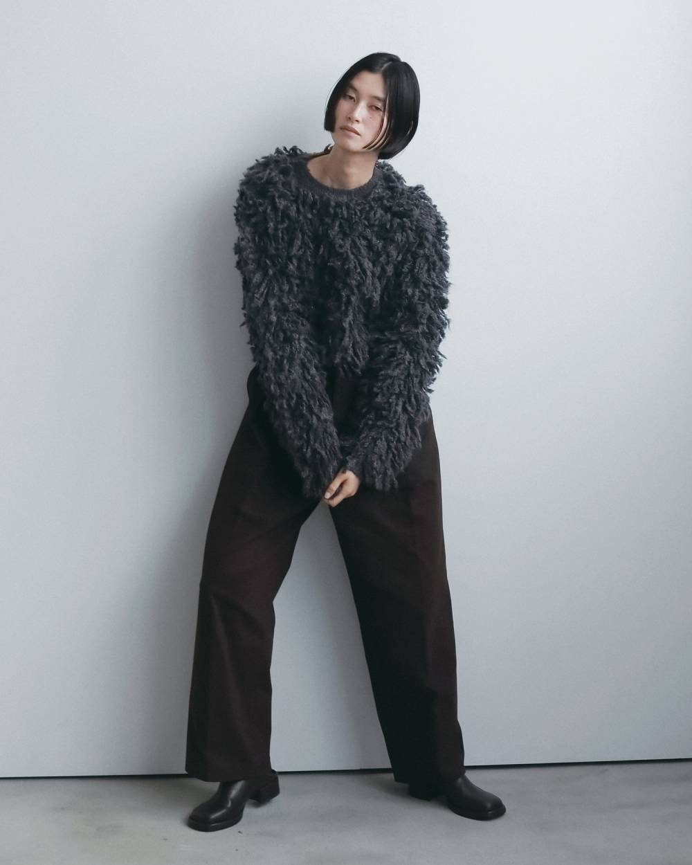 Peachtwill Tuck Pants Peachtwill Tuck Pants,ピーチツイル タック パンツ,62620719,ボトム,パンツ,タックパンツ,ワイドパンツ,ànuke,アンヌーク,lifes,ライフズ,26fall,26aw