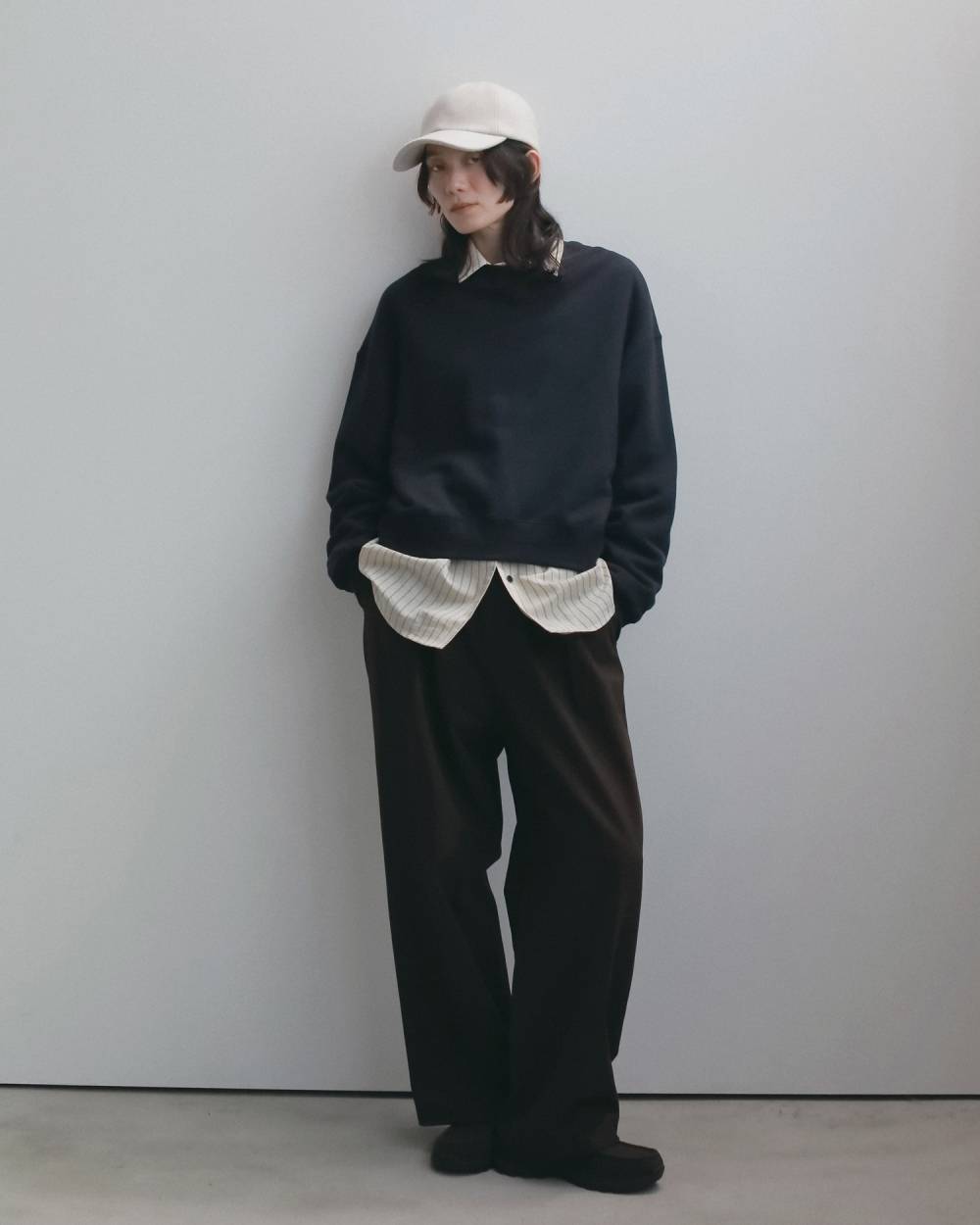 Peachtwill Tuck Pants Peachtwill Tuck Pants,ピーチツイル タック パンツ,62620719,ボトム,パンツ,タックパンツ,ワイドパンツ,ànuke,アンヌーク,lifes,ライフズ,26fall,26aw