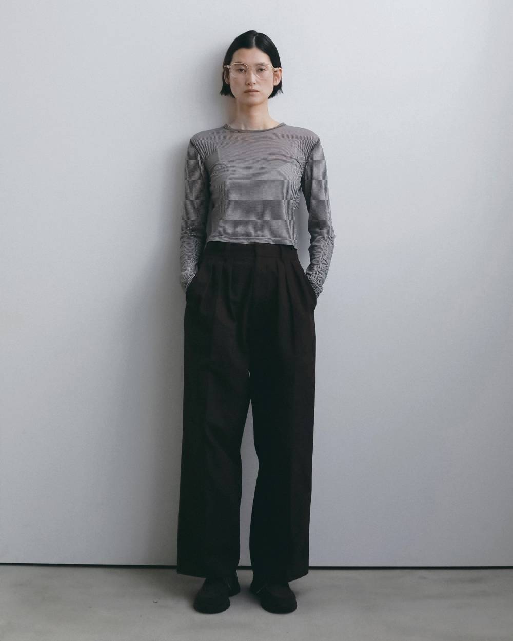 Peachtwill Tuck Pants Peachtwill Tuck Pants,ピーチツイル タック パンツ,62620719,ボトム,パンツ,タックパンツ,ワイドパンツ,ànuke,アンヌーク,lifes,ライフズ,26fall,26aw