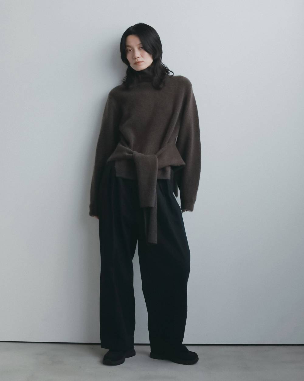 Peachtwill Tuck Pants Peachtwill Tuck Pants,ピーチツイル タック パンツ,62620719,ボトム,パンツ,タックパンツ,ワイドパンツ,ànuke,アンヌーク,lifes,ライフズ,26fall,26aw