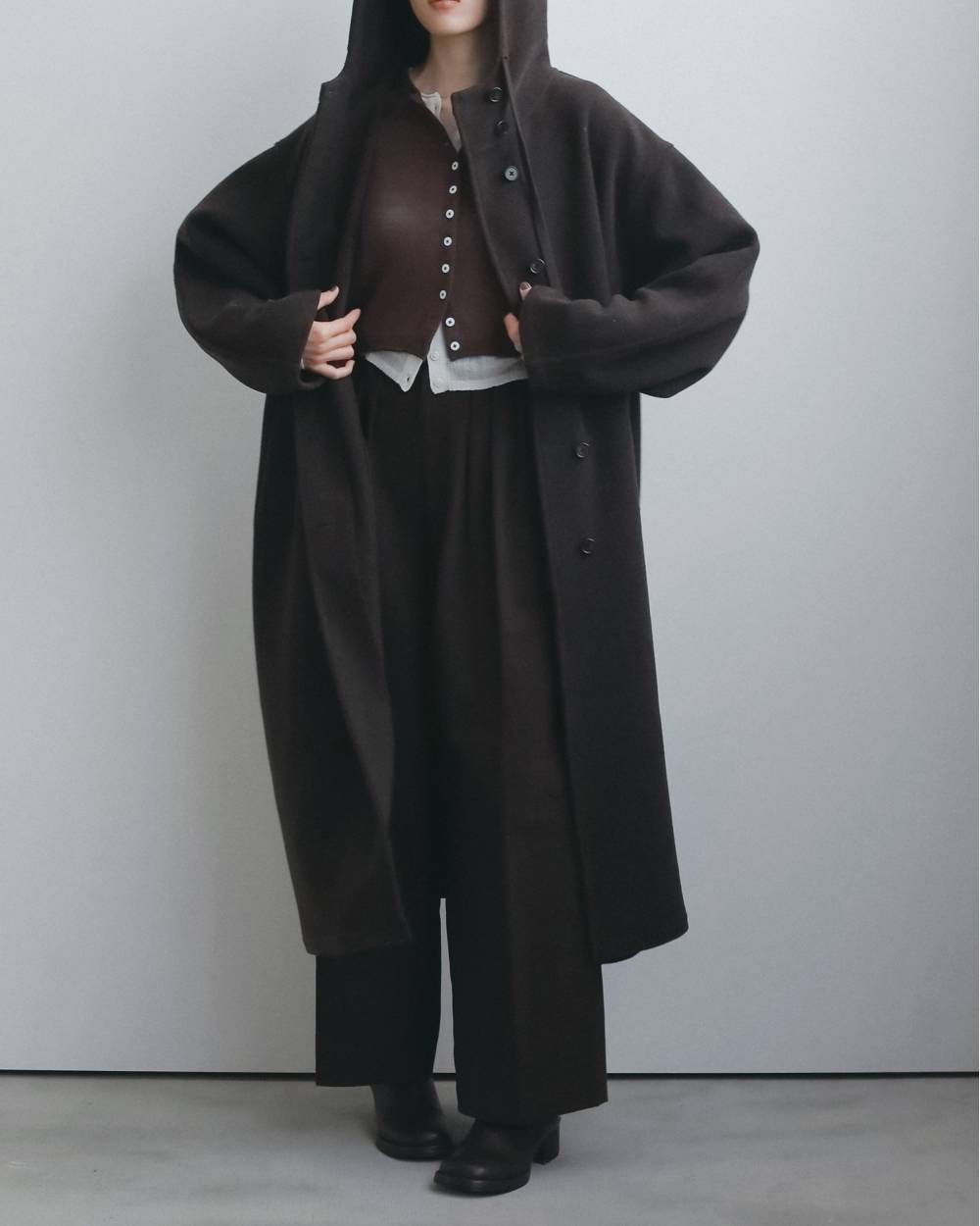 Peachtwill Tuck Pants Peachtwill Tuck Pants,ピーチツイル タック パンツ,62620719,ボトム,パンツ,タックパンツ,ワイドパンツ,ànuke,アンヌーク,lifes,ライフズ,26fall,26aw