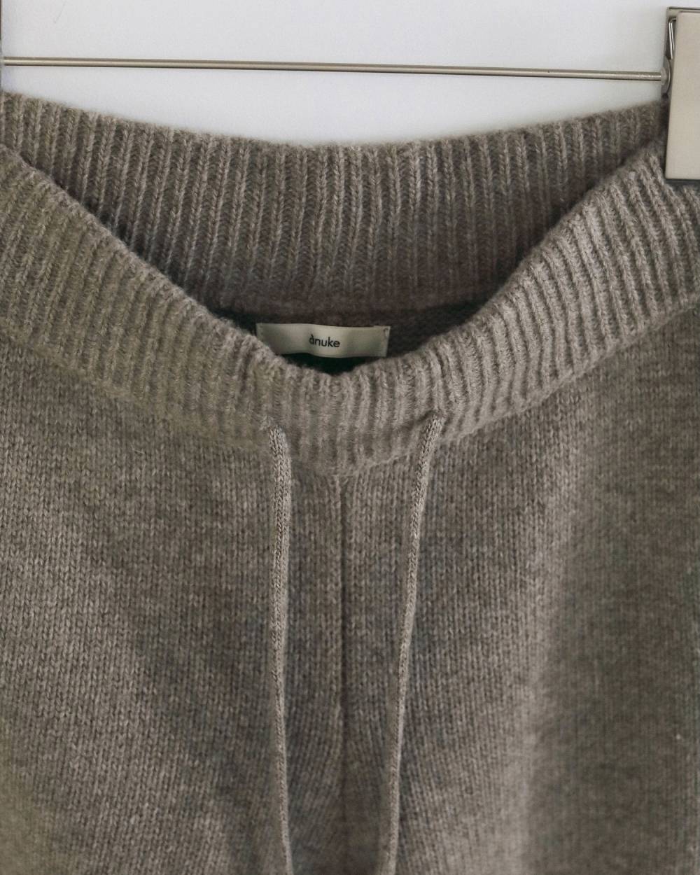 Knit Cocoon Pants Knit Cocoon Pants,ニット コクーン パンツ,62620721,ボトム,パンツ,ニットパンツ,ànuke,アンヌーク,lifes,ライフズ,26fall,26aw