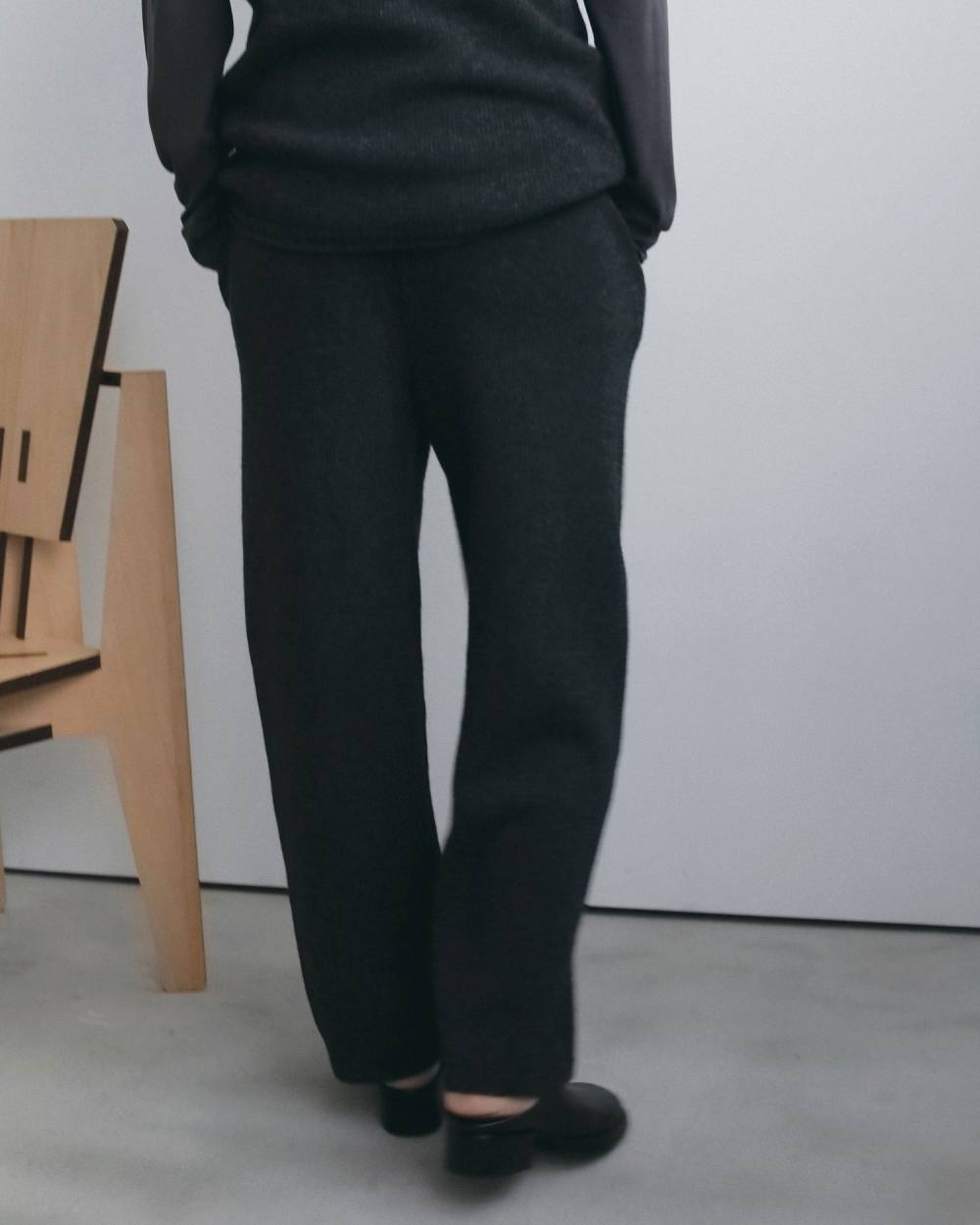 Knit Cocoon Pants Knit Cocoon Pants,ニット コクーン パンツ,62620721,ボトム,パンツ,ニットパンツ,ànuke,アンヌーク,lifes,ライフズ,26fall,26aw