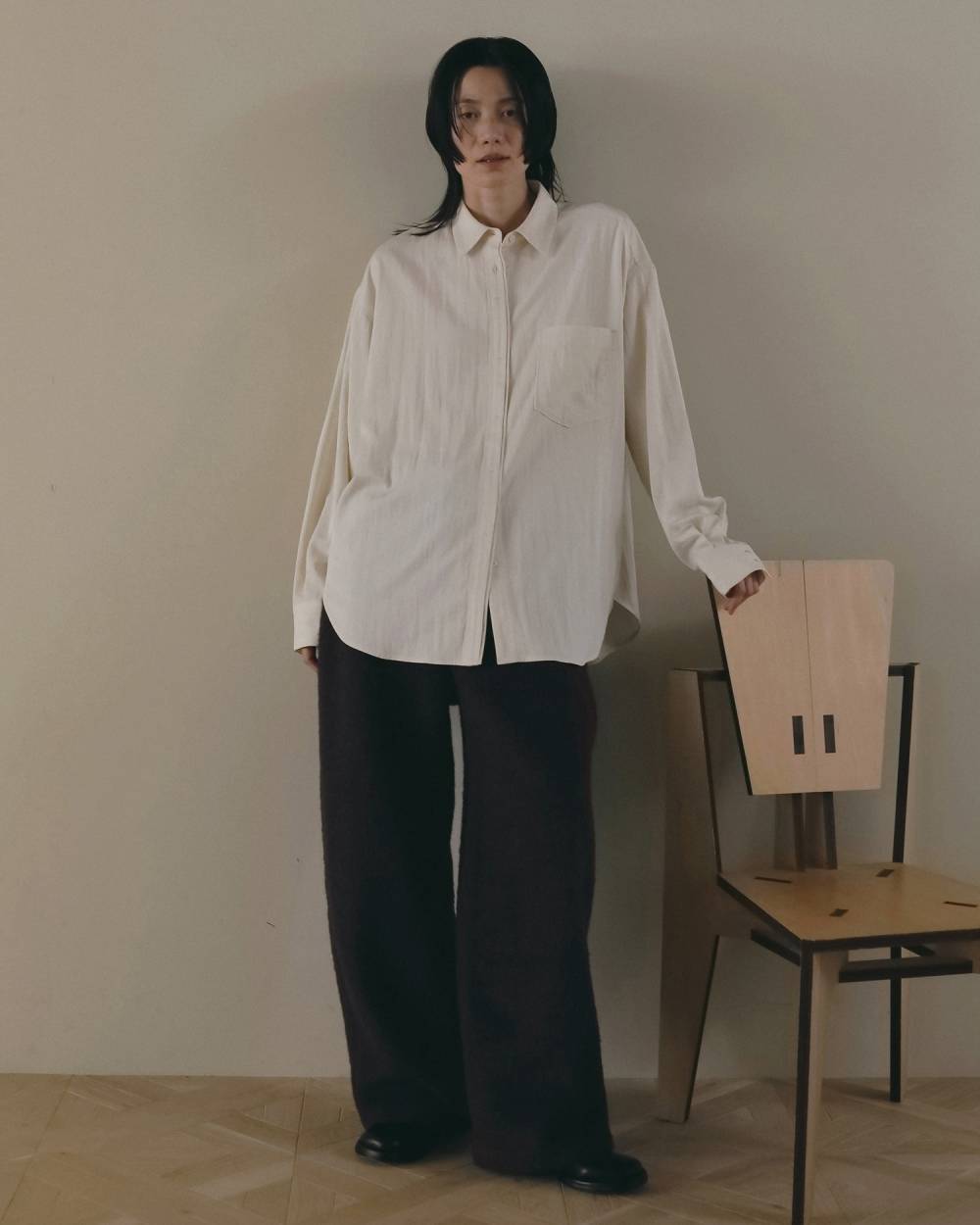 Wool Curve Pants Wool Curve Pants,ウール カーブ パンツ,62620722,ボトム,パンツ,ウール,毛,ワイドパンツ,ànuke,アンヌーク,lifes,ライフズ,26fall,26aw