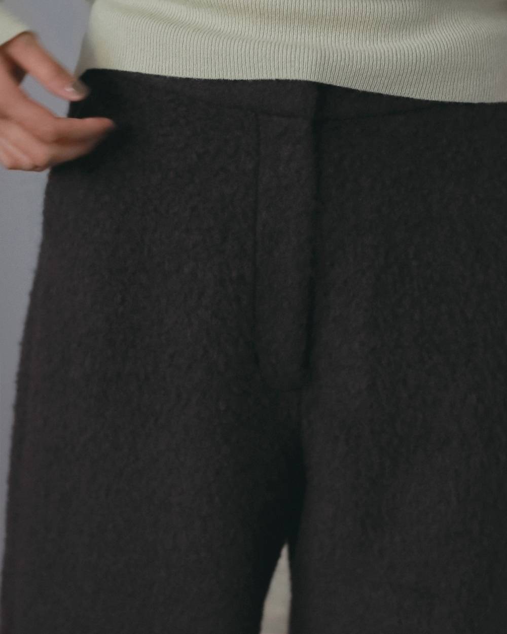 Wool Curve Pants Wool Curve Pants,ウール カーブ パンツ,62620722,ボトム,パンツ,ウール,毛,ワイドパンツ,ànuke,アンヌーク,lifes,ライフズ,26fall,26aw