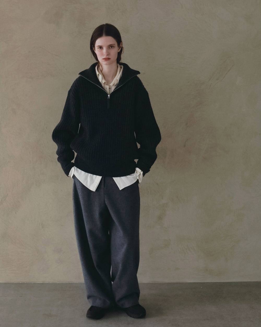Wool Cocoon Pants Wool Cocoon Pants,ウール コクーン パンツ,62620723,ボトム,パンツ,ウール,ワイドパンツ,ànuke,アンヌーク,lifes,ライフズ,26fall,26aw