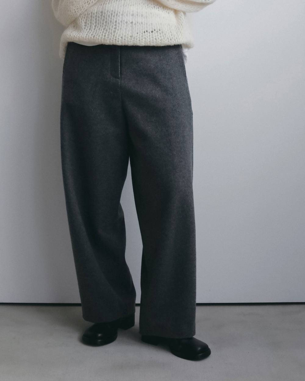 Wool Cocoon Pants Wool Cocoon Pants,ウール コクーン パンツ,62620723,ボトム,パンツ,ウール,ワイドパンツ,ànuke,アンヌーク,lifes,ライフズ,26fall,26aw