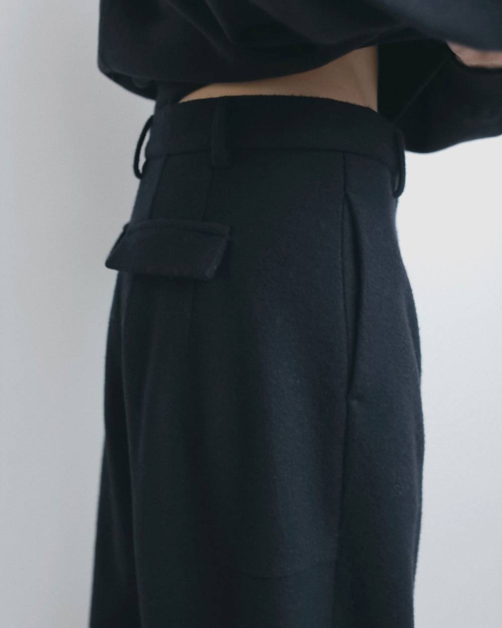 Wool Cocoon Pants Wool Cocoon Pants,ウール コクーン パンツ,62620723,ボトム,パンツ,ウール,ワイドパンツ,ànuke,アンヌーク,lifes,ライフズ,26fall,26aw