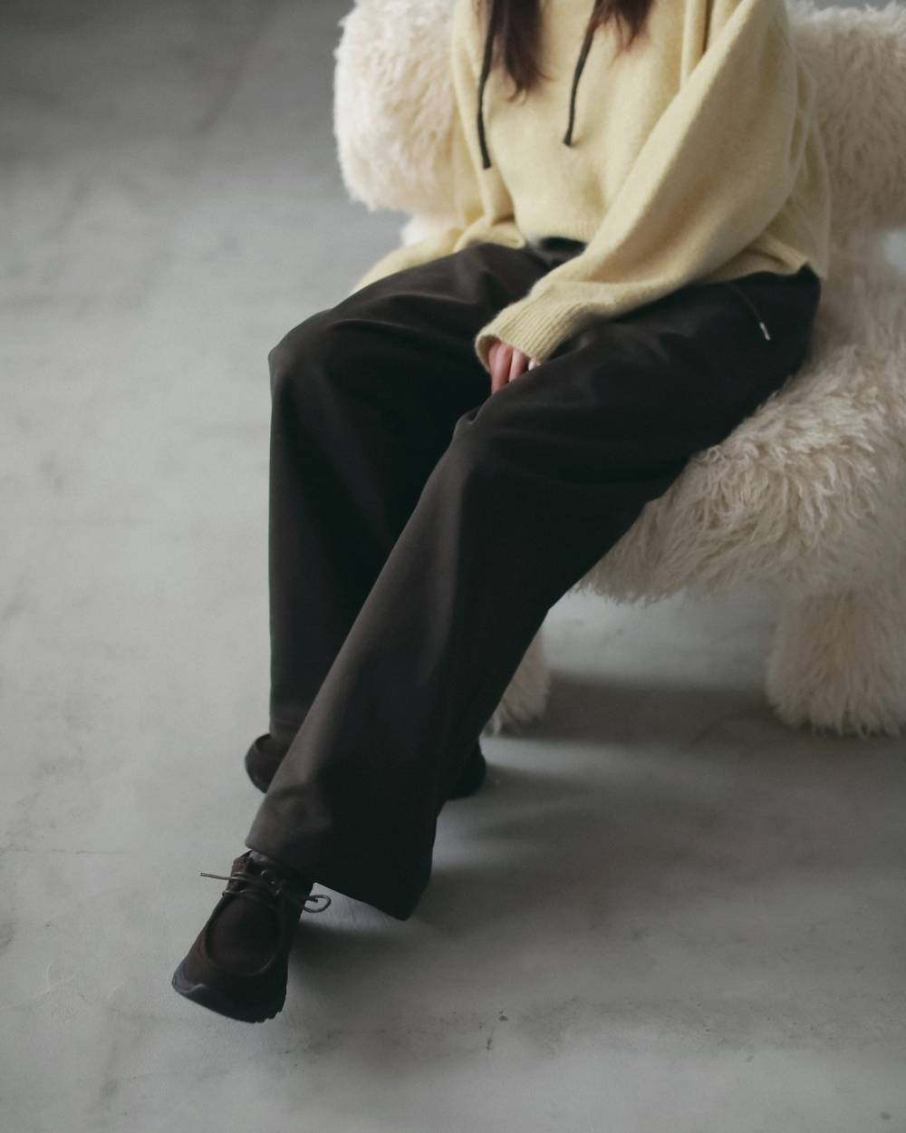 Wide Sweat Pants Wide Sweat Pants,ワイド スウェット パンツ,62620725,ボトム,パンツ,ワイドパンツ,スウェットパンツ,ànuke,アンヌーク,lifes,ライフズ,26fall,26aw