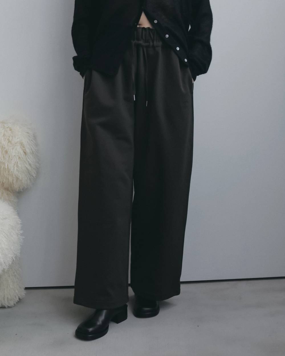 Wide Sweat Pants Wide Sweat Pants,ワイド スウェット パンツ,62620725,ボトム,パンツ,ワイドパンツ,スウェットパンツ,ànuke,アンヌーク,lifes,ライフズ,26fall,26aw