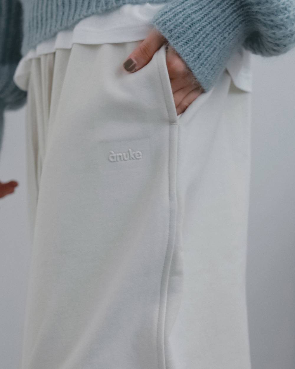 Wide Sweat Pants Wide Sweat Pants,ワイド スウェット パンツ,62620725,ボトム,パンツ,ワイドパンツ,スウェットパンツ,ànuke,アンヌーク,lifes,ライフズ,26fall,26aw