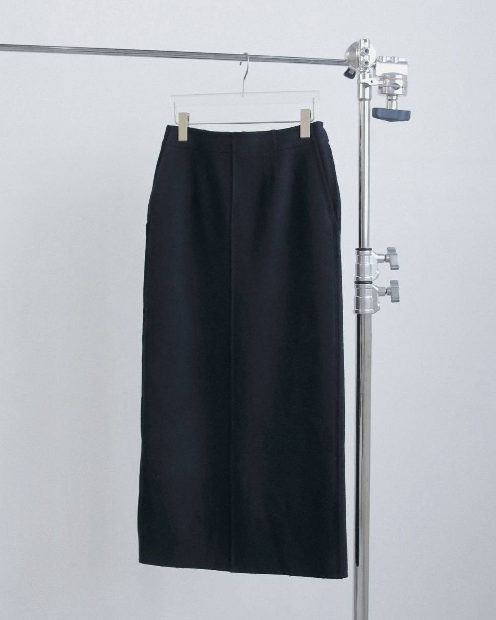 Wool Cutoff Skirt Wool Cutoff Skirt,ウール カットオフ スカート,62620807,スカート,ボトム,ウール,ロングスカート,ànuke,アンヌーク,lifes,ライフズ,26fall,26aw