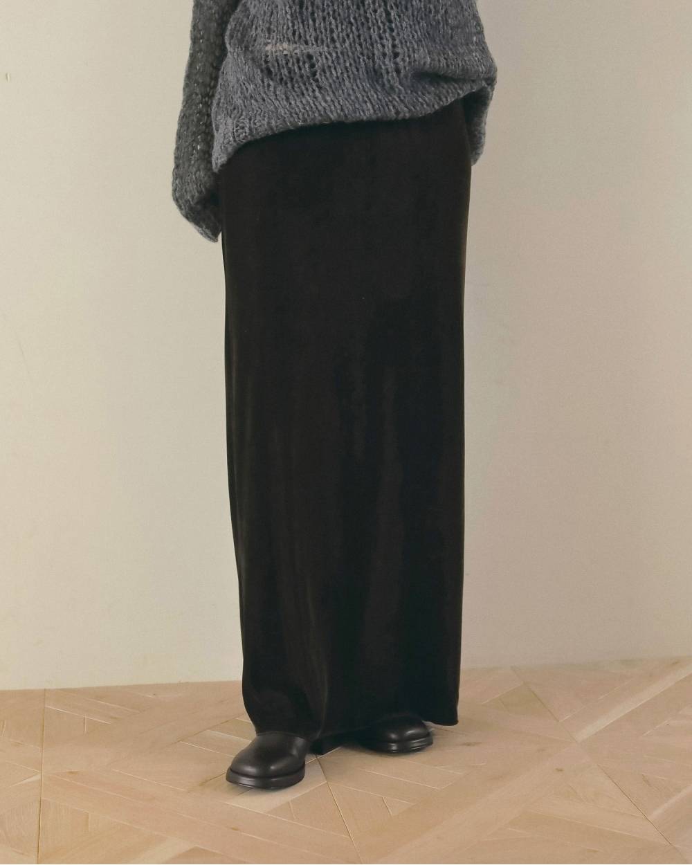 Velour Pencil SK Velour Pencil SK,ベロア ペンシル スカート,62620808,ボトム,スカート,ベロア,ペンシルスカート,ànuke,アンヌーク,lifes,ライフズ,26fall,26aw