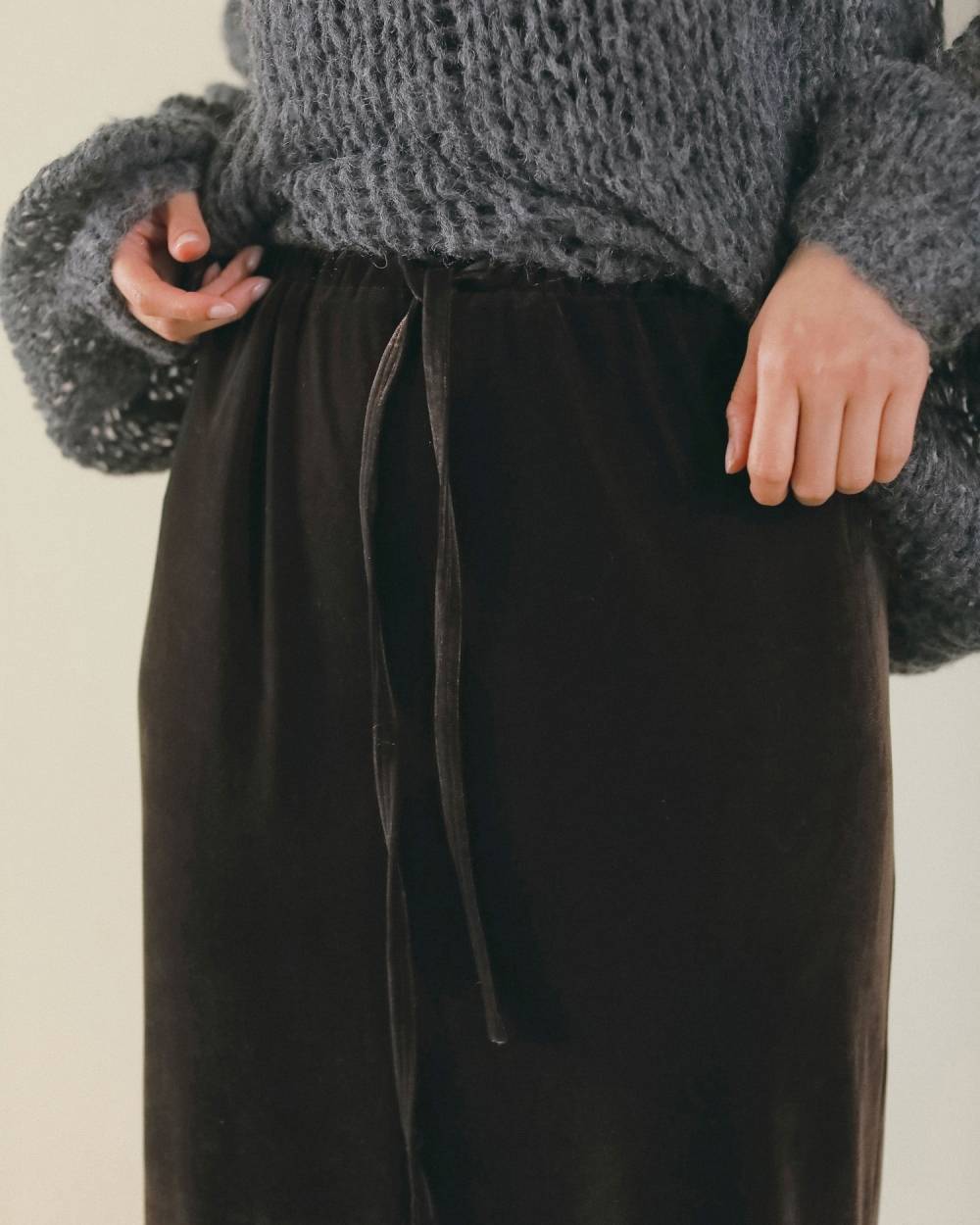 Velour Pencil SK Velour Pencil SK,ベロア ペンシル スカート,62620808,ボトム,スカート,ベロア,ペンシルスカート,ànuke,アンヌーク,lifes,ライフズ,26fall,26aw