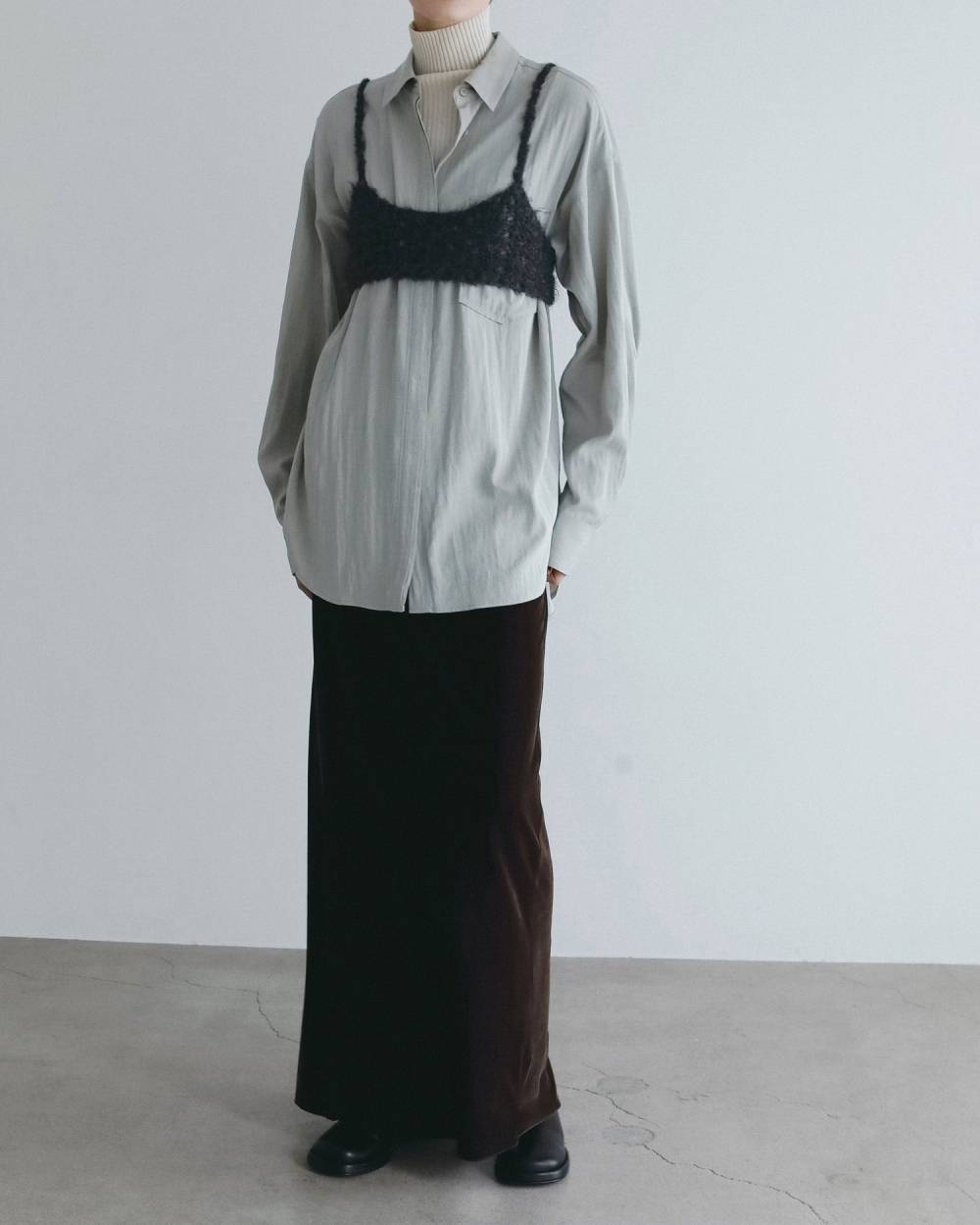 Velour Pencil SK Velour Pencil SK,ベロア ペンシル スカート,62620808,ボトム,スカート,ベロア,ペンシルスカート,ànuke,アンヌーク,lifes,ライフズ,26fall,26aw