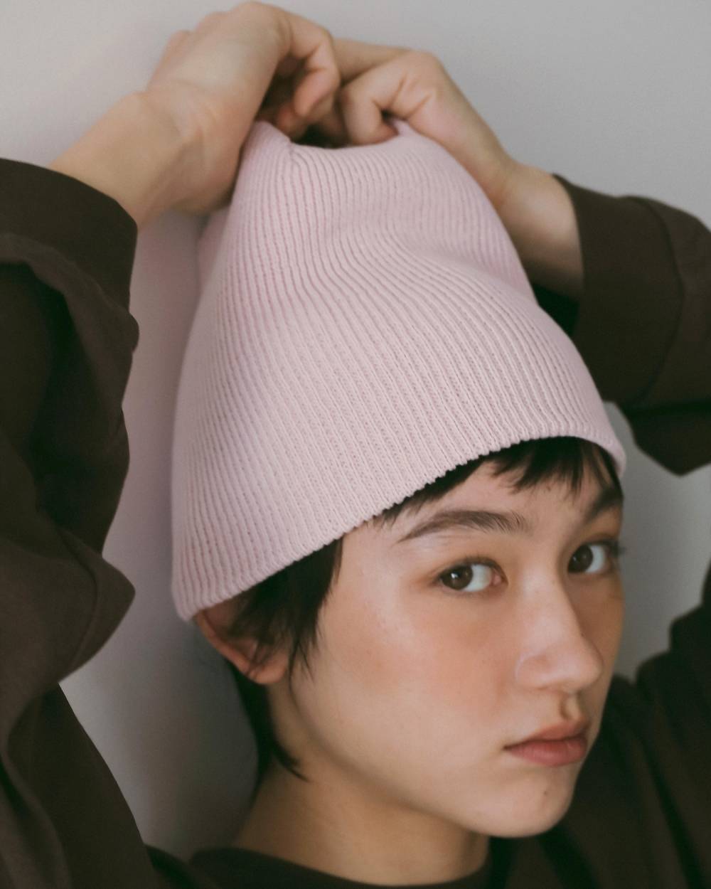Knit Beanie Knit Beanie,ニット ビーニー,62621001,帽子,ニット帽,ビーニー,キャップ,ànuke,アンヌーク,lifes,ライフズ,26ss,26fall,26aw