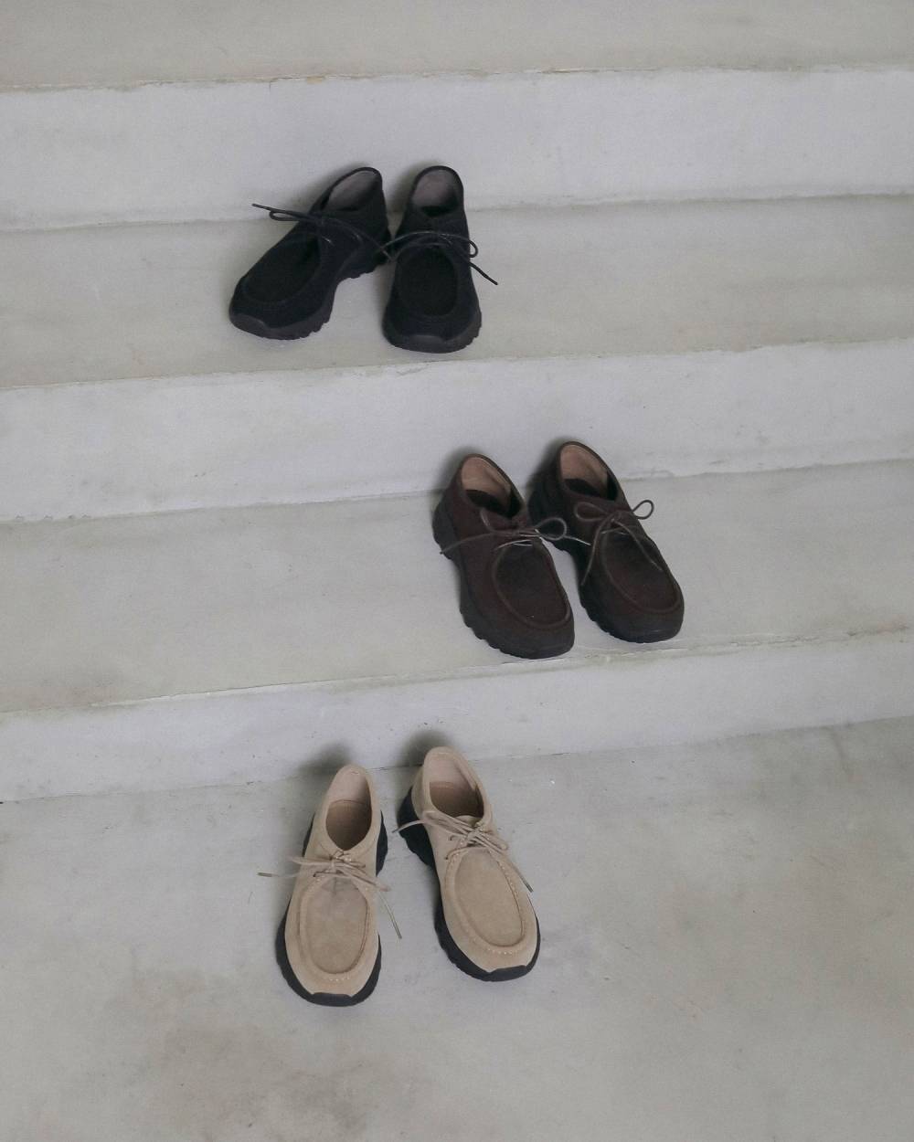 Eco Suede Moccasin Eco Suede Moccasin,エコ スエード モカシン,62621009,靴,シューズ,スニーカー,モカシン,ànuke,アンヌーク,lifes,ライフズ,26fall,26aw