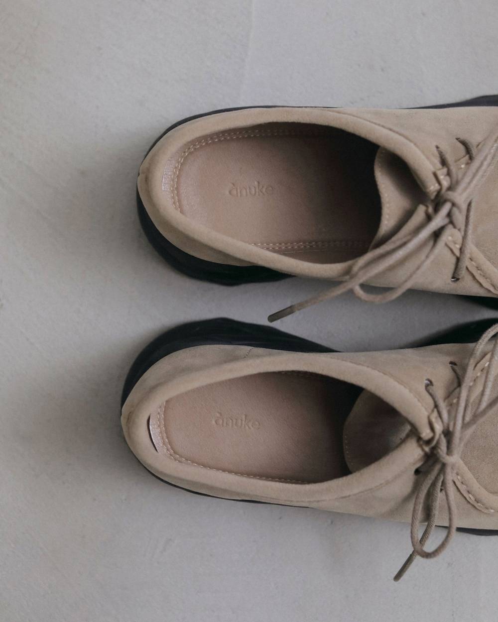 Eco Suede Moccasin Eco Suede Moccasin,エコ スエード モカシン,62621009,靴,シューズ,スニーカー,モカシン,ànuke,アンヌーク,lifes,ライフズ,26fall,26aw
