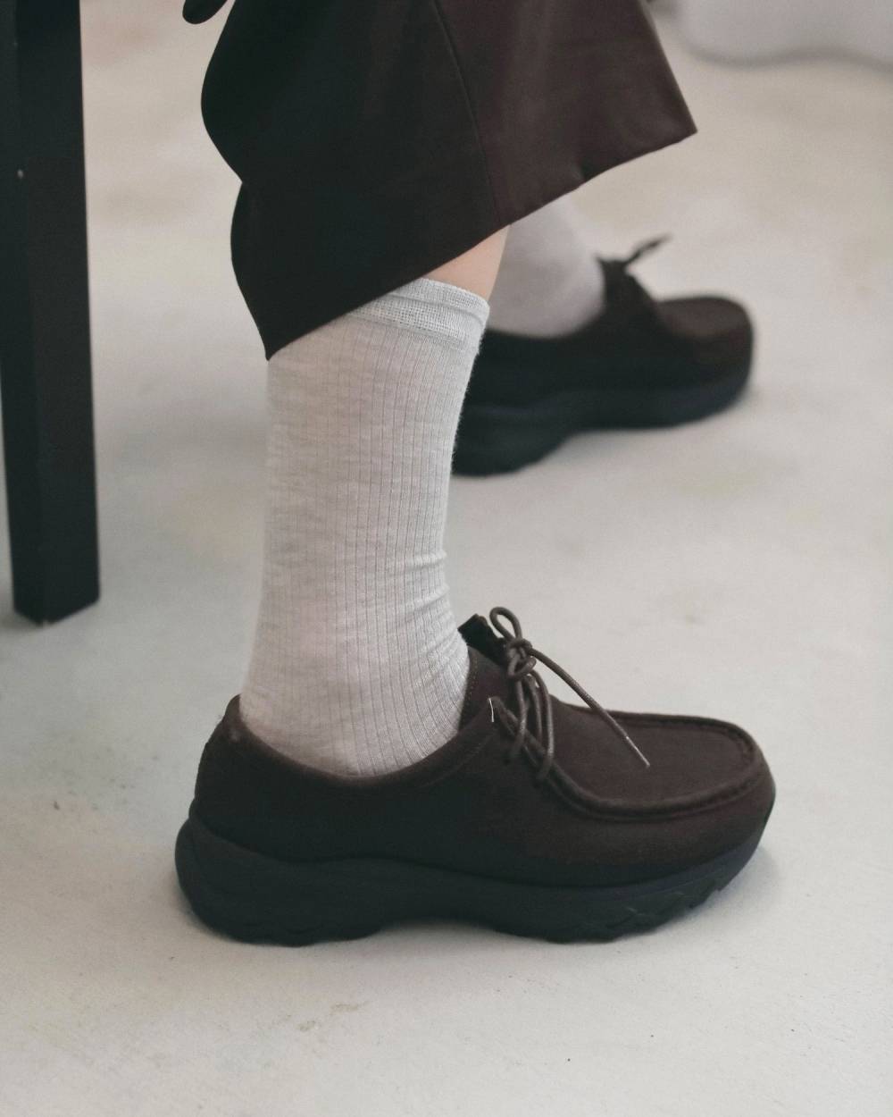 Eco Suede Moccasin Eco Suede Moccasin,エコ スエード モカシン,62621009,靴,シューズ,スニーカー,モカシン,ànuke,アンヌーク,lifes,ライフズ,26fall,26aw