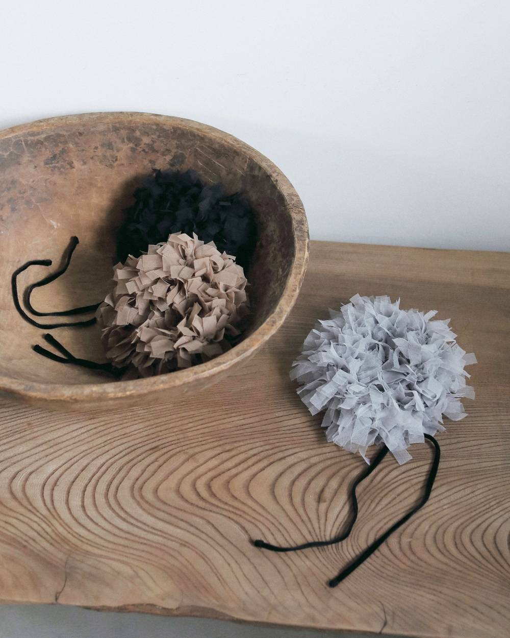 Tulle Fringe Chouchou Tulle Fringe Chouchou,チュール フリンジ シュシュ,62621019,シュシュ,ヘアアクセ,グッズ,ànuke,アンヌーク,lifes,ライフズ,26ss,26fall,26aw