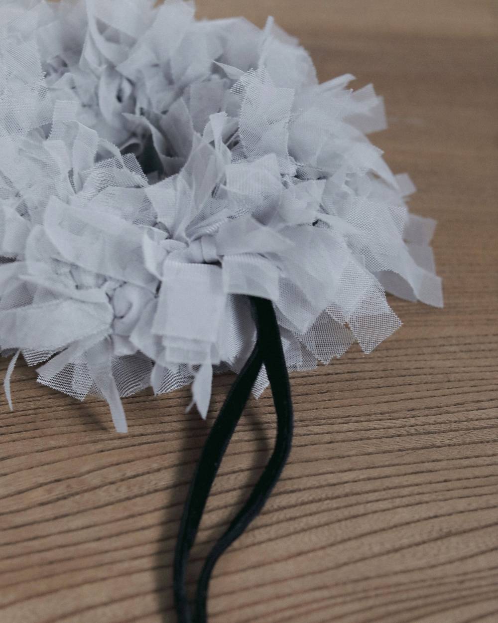 Tulle Fringe Chouchou Tulle Fringe Chouchou,チュール フリンジ シュシュ,62621019,シュシュ,ヘアアクセ,グッズ,ànuke,アンヌーク,lifes,ライフズ,26ss,26fall,26aw