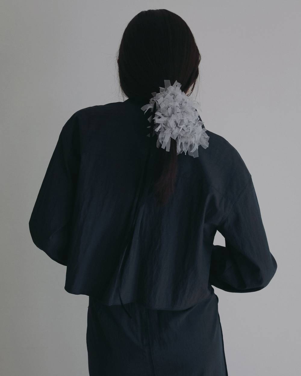 Tulle Fringe Chouchou Tulle Fringe Chouchou,チュール フリンジ シュシュ,62621019,シュシュ,ヘアアクセ,グッズ,ànuke,アンヌーク,lifes,ライフズ,26ss,26fall,26aw