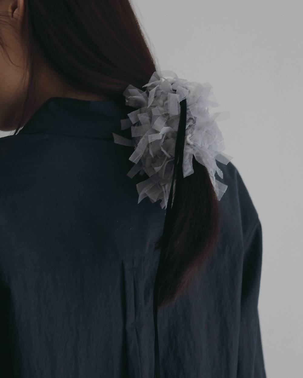 Tulle Fringe Chouchou Tulle Fringe Chouchou,チュール フリンジ シュシュ,62621019,シュシュ,ヘアアクセ,グッズ,ànuke,アンヌーク,lifes,ライフズ,26ss,26fall,26aw
