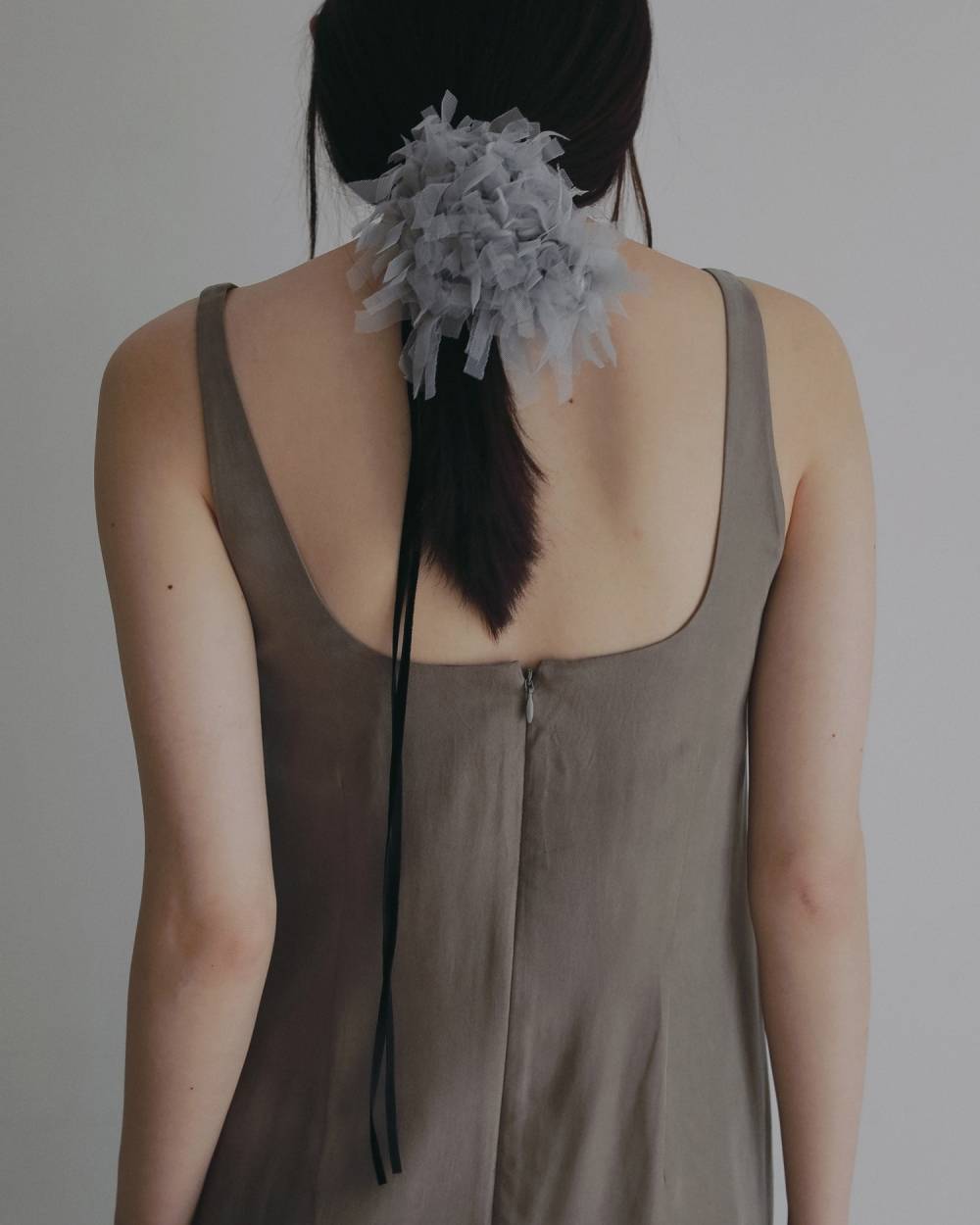 Tulle Fringe Chouchou Tulle Fringe Chouchou,チュール フリンジ シュシュ,62621019,シュシュ,ヘアアクセ,グッズ,ànuke,アンヌーク,lifes,ライフズ,26ss,26fall,26aw