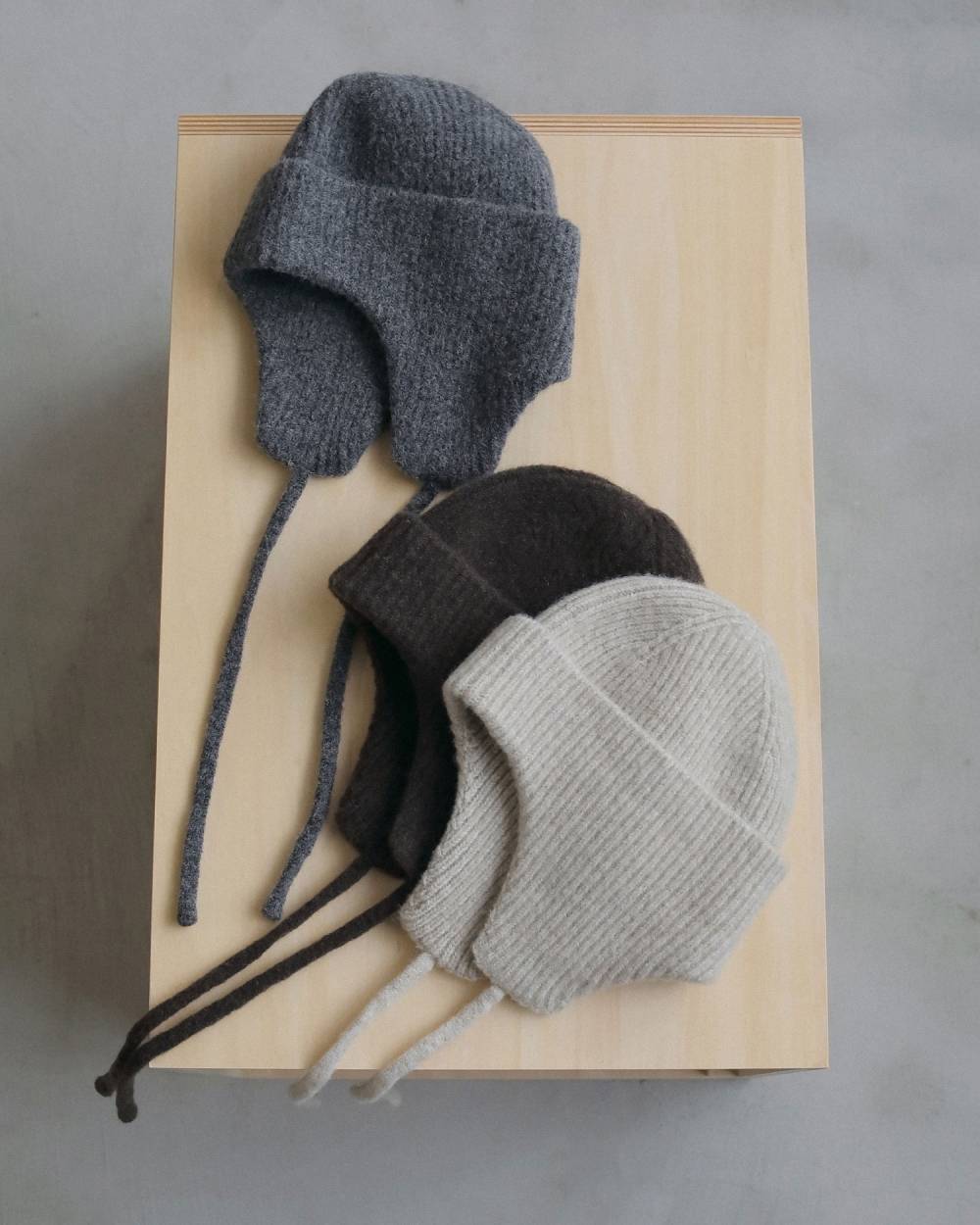Ribknit Flight Cap Ribknit Flight Cap,リブニット フライトキャップ,62621020,帽子,ニット,キャップ,ニットキャップ,ànuke,アンヌーク,lifes,ライフズ,26fall,26aw