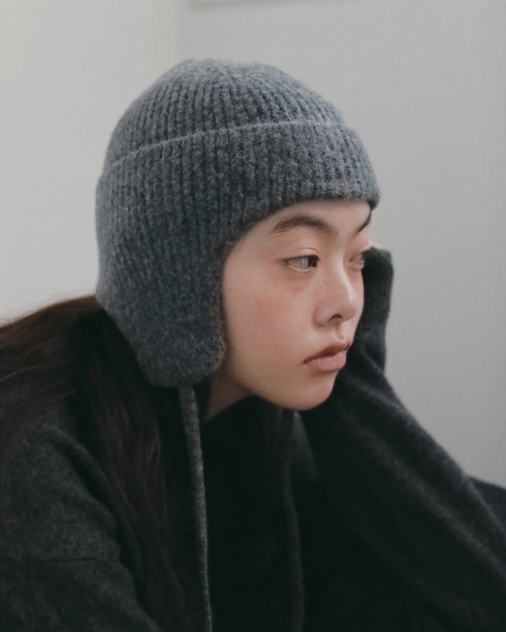 Ribknit Flight Cap Ribknit Flight Cap,リブニット フライトキャップ,62621020,帽子,ニット,キャップ,ニットキャップ,ànuke,アンヌーク,lifes,ライフズ,26fall,26aw