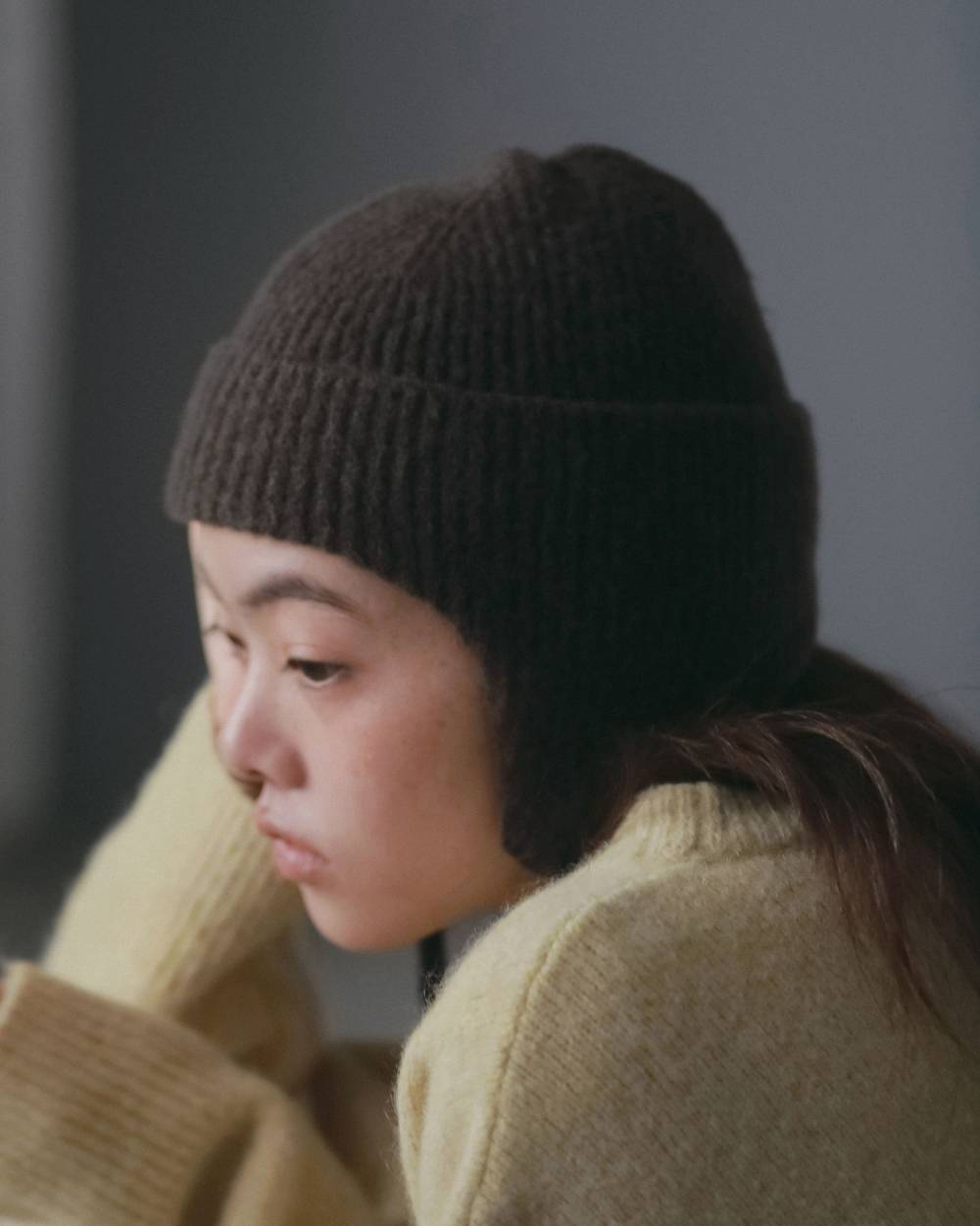 Ribknit Flight Cap Ribknit Flight Cap,リブニット フライトキャップ,62621020,帽子,ニット,キャップ,ニットキャップ,ànuke,アンヌーク,lifes,ライフズ,26fall,26aw