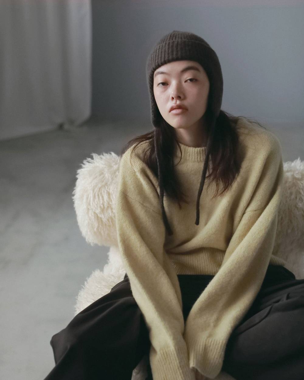 Ribknit Flight Cap Ribknit Flight Cap,リブニット フライトキャップ,62621020,帽子,ニット,キャップ,ニットキャップ,ànuke,アンヌーク,lifes,ライフズ,26fall,26aw