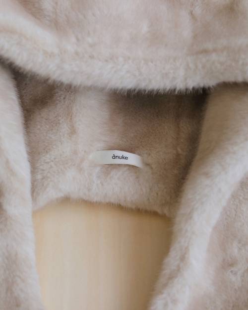 ànuke online store（アンヌーク） / Eco Minkfur HoodieEco Minkfur