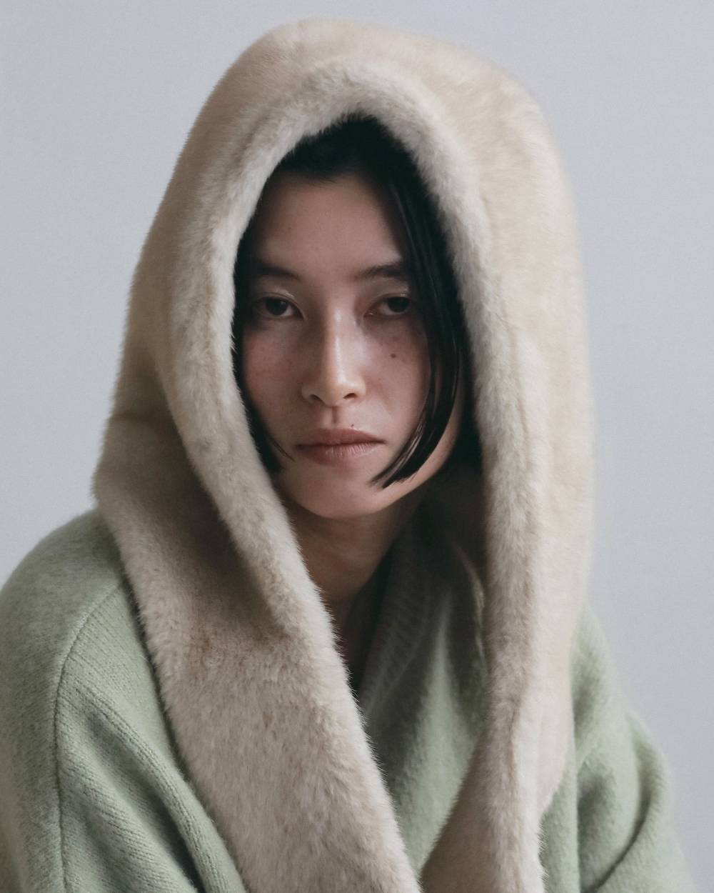 Eco Minkfur Hoodie Eco Minkfur Hoodie,エコ ミンクファー フーディー,62621021,フーディー,エコミンクファー,グッズ,小物,ànuke,アンヌーク,lifes,ライフズ,26fall,26aw