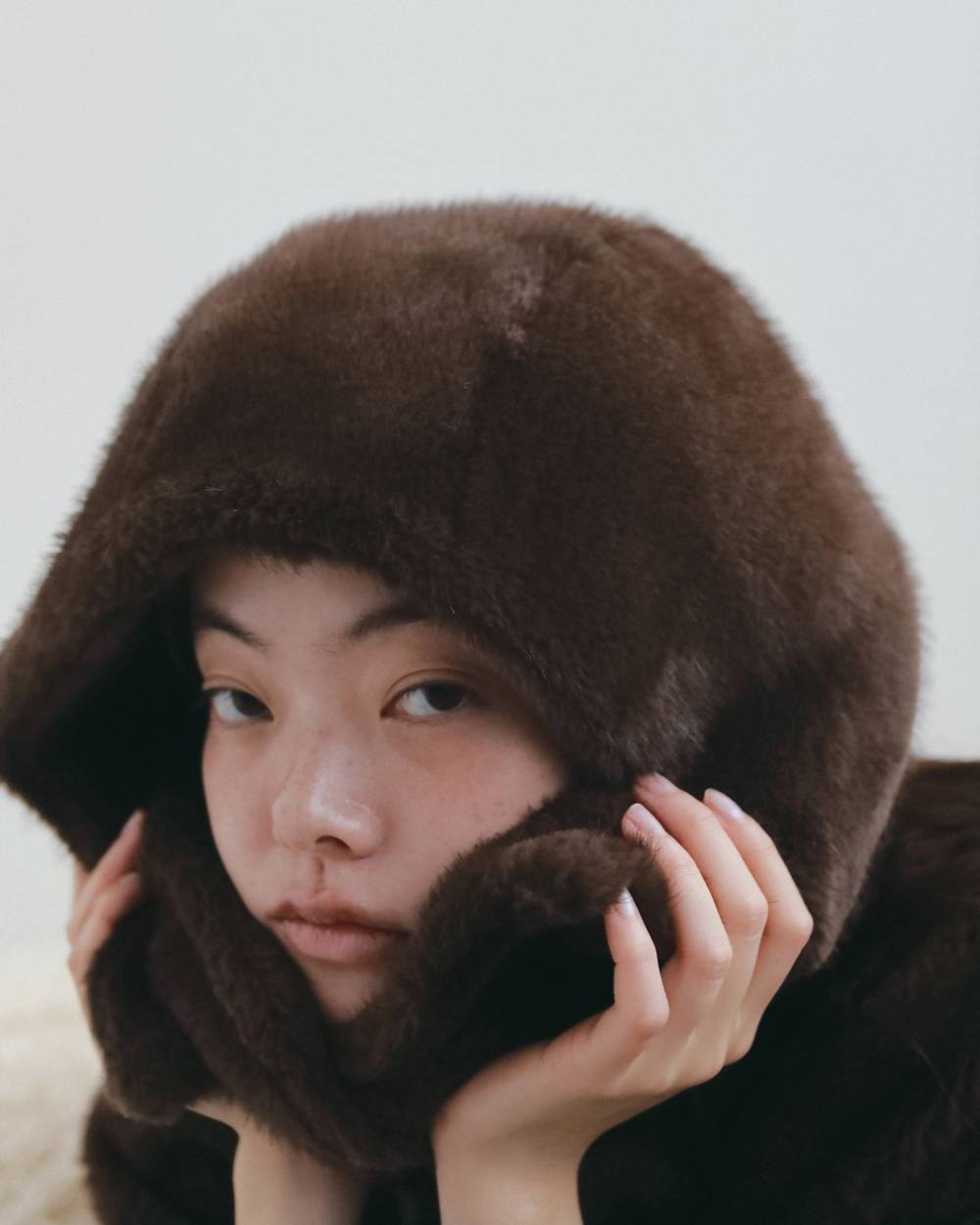 Eco Minkfur Hoodie Eco Minkfur Hoodie,エコ ミンクファー フーディー,62621021,フーディー,エコミンクファー,グッズ,小物,ànuke,アンヌーク,lifes,ライフズ,26fall,26aw