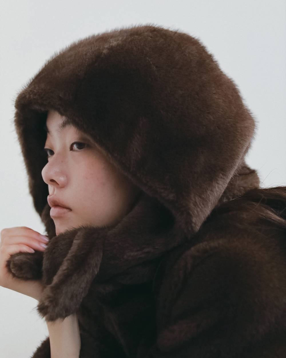 Eco Minkfur Hoodie Eco Minkfur Hoodie,エコ ミンクファー フーディー,62621021,フーディー,エコミンクファー,グッズ,小物,ànuke,アンヌーク,lifes,ライフズ,26fall,26aw