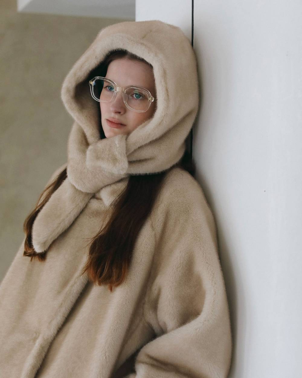 Eco Minkfur Hoodie Eco Minkfur Hoodie,エコ ミンクファー フーディー,62621021,フーディー,エコミンクファー,グッズ,小物,ànuke,アンヌーク,lifes,ライフズ,26fall,26aw