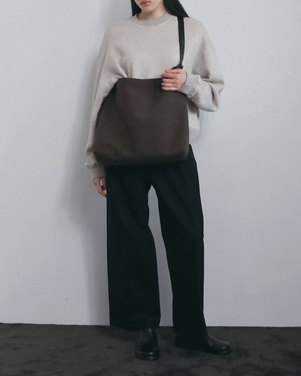Ecoleather Tote Bag Ecoleather Tote Bag,エコレザー トート バッグ,62621024,バック,小物,グッズ,ハンドバッグ,ànuke,アンヌーク,lifes,ライフズ,26fall,26aw