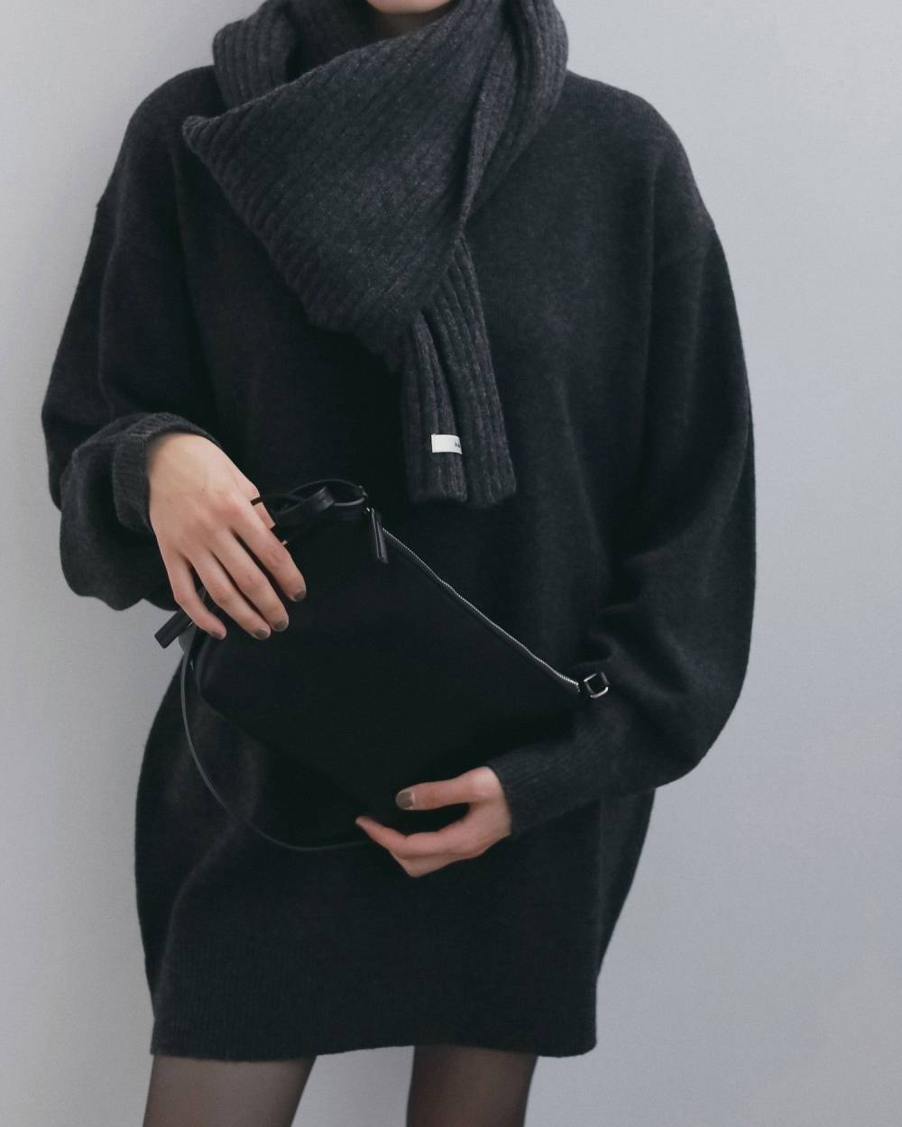 Ecoleather Hand Bag Ecoleather Hand Bag,エコレザー ハンド バッグ,62621025,バック,ハンドバック,グッズ,小物,ànuke,アンヌーク,lifes,ライフズ,26fall,26aw